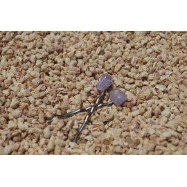 Amethyst Stone Hair Pins (quantity of 2)