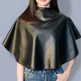 Professional Salon Hair Dyeing and Cutting Cape Black 2ea