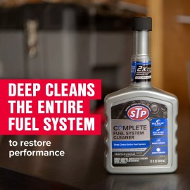 STP Complete Fuel System Cleaner 12 oz Deep Clean for Gasoline Engines