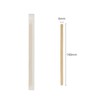 HTB HTB-CS200 Natural Bamboo Muddler Disposable Individual Packaging 5.5 inches
