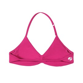 AUROLA Influence Adjustable Strappy Sports Bras for Women,Low Support Seamless Backless Padded Straps Impact Yoga Gym Workout Bra,Vivid Cerise,S