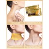 EBANKU 10 PCS Neck Mask Gold Collagen Crystal Neck Mask