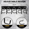 ELEAD 68'' All Metal Adjustable Garden Tool Organizer: Garage Tool