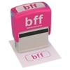 Boxer Gifts Text Speaking, Stamp - BFF Best Friends Forever