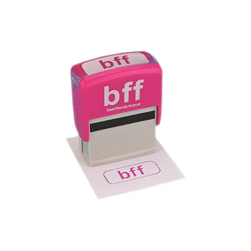 Boxer Gifts Text Speaking, Stamp - BFF Best Friends Forever