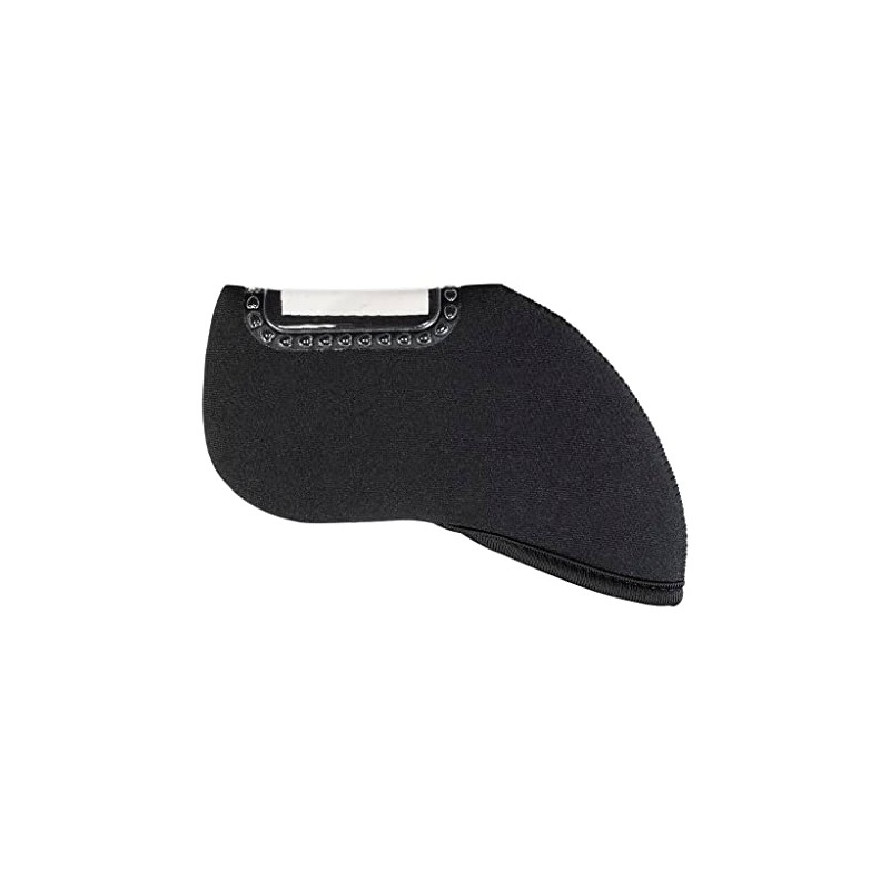 LITE H-463 (080) Iron Cover with Window Black