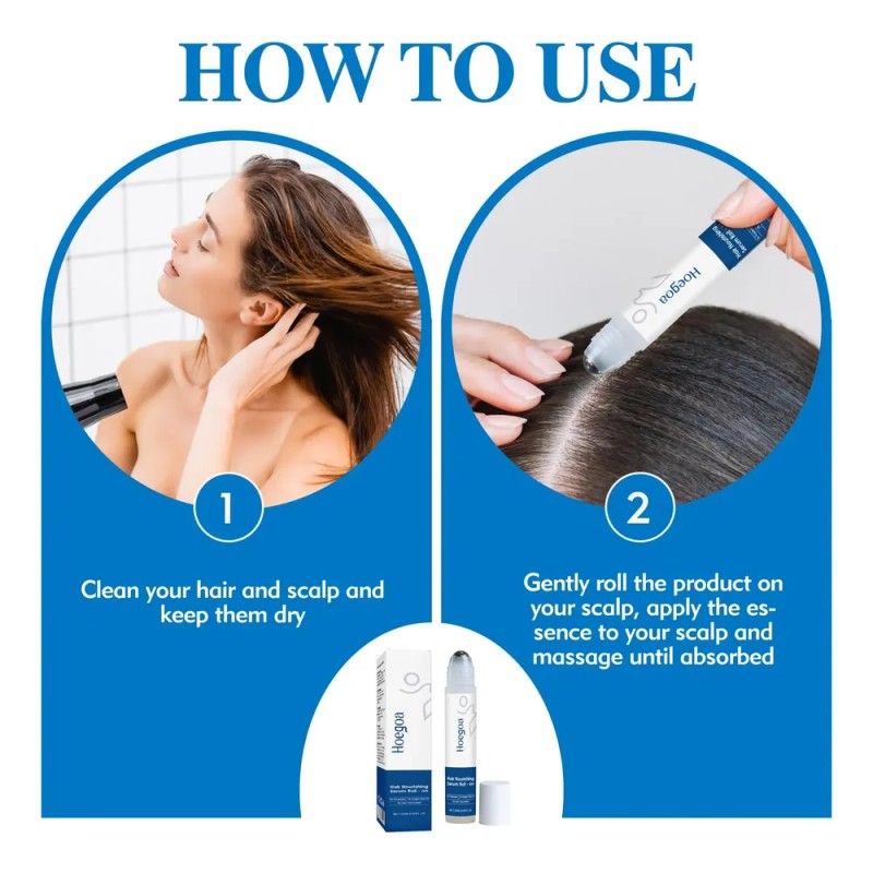 Suero Nutritivo Para Cabello Roll On Romero Cuero