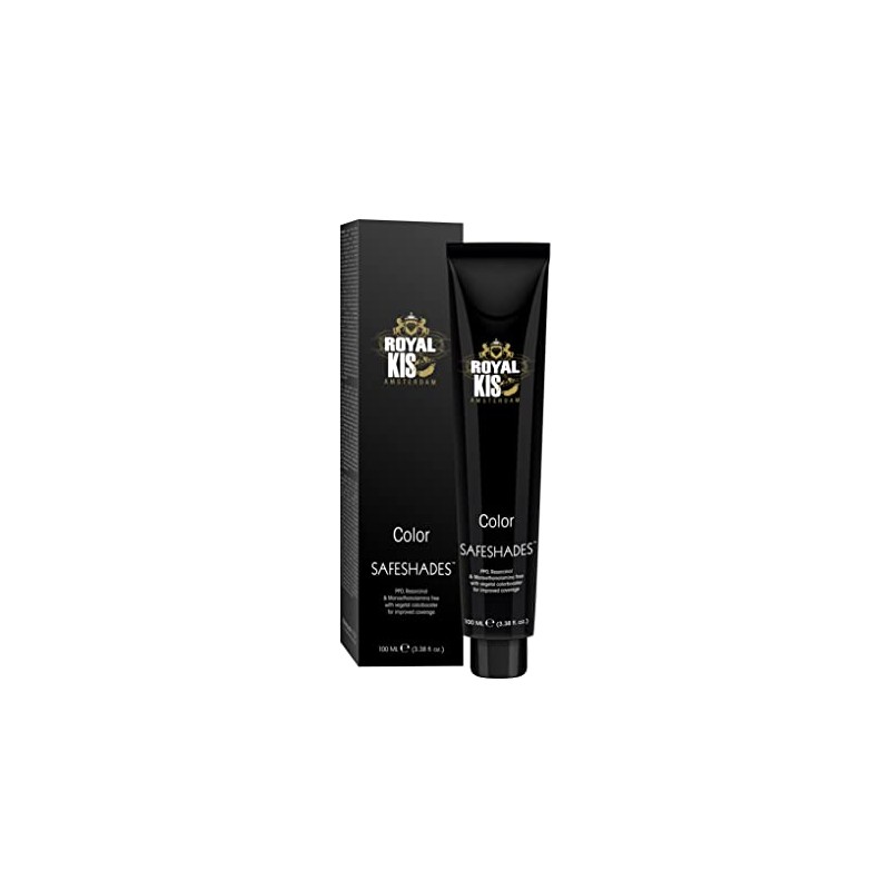 Royal KIS SafeShades Permanent Hair Colour Cream, 100 ml, 7G,