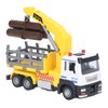 Logging Truck Toy 1:32 Log Vehicle Model with Light Music