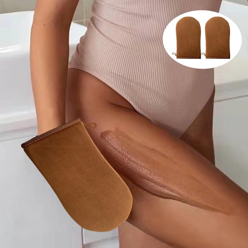 2pcs Tanning Mitt, Tan Mitt, Washable Tanning Mit, Effect Reusable