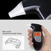 Alcohol Tester Professional LED Digital Keychain Breath Alcohol Detector Audible