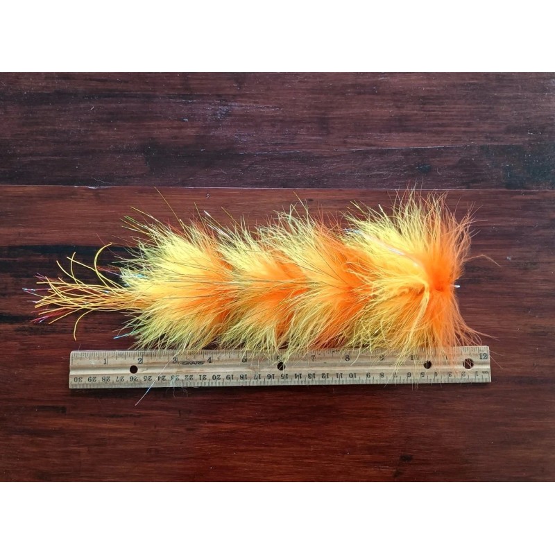 Unbranded 12" Weedless Flies Articulated Pike Bass Muskie Flies Striper