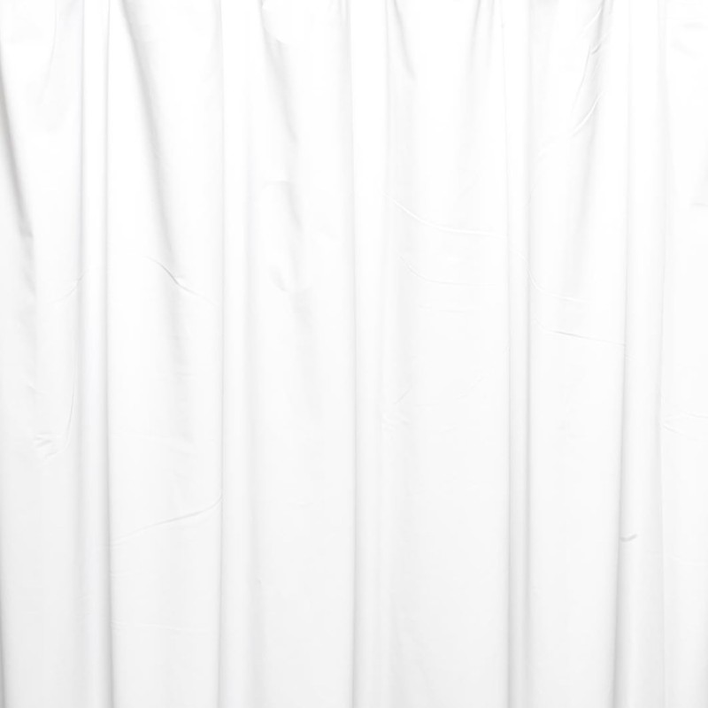 Carnation Home Fashions Premium Quality Vinyl Shower Curtain Liner-White