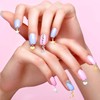 PAGOW 71 PCS Dangle Nail Art Charms, Nail Jewelry Rings