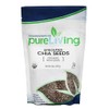 Pure Living Organic Sprouted Chia Seeds, High Fiber and Protein,