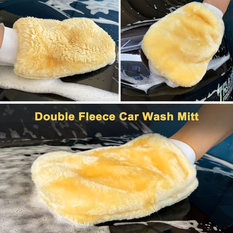 YeewayVeh Car Wash Brush Mop with Long Handle, Car Wash