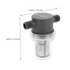 TEHAUX Rv Water Filter Water Inline Pipe Hose Hose Fine