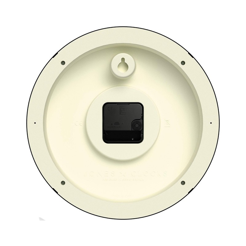 JONES CLOCKS® Telecom Wall Clock | Round Vintage Retro Clock