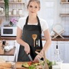 DILLMAN Kitchen Cooking Adjustable Aprons - Men Women Bib Soft