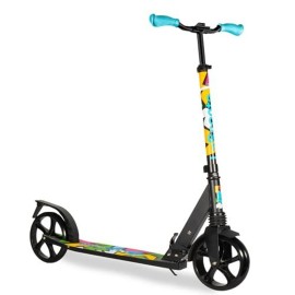 LaScoota Kick Scooter for Adults & Teens. Lightweight Foldable Adult Scooter - Teen Retro