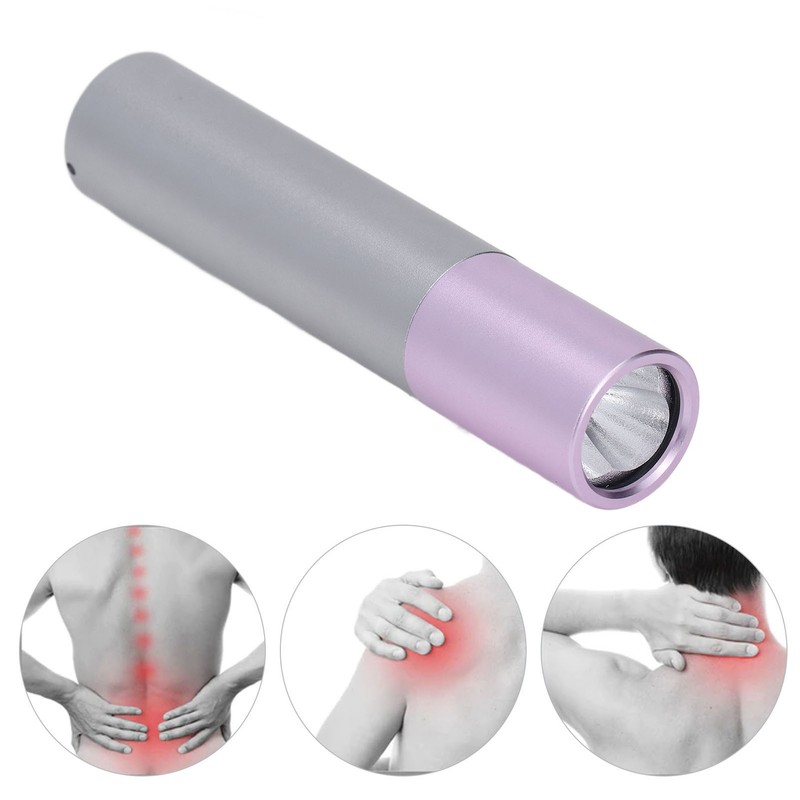 Near Infrared Lighting Treatment Torch 630 660 850nm Purple Cover
