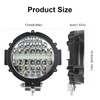 7 Inch Round Led Light Pods, Safego round LED Offroad