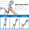 G-Promise Solid Metal Brushed Nickel Handheld Shower Head With Extra