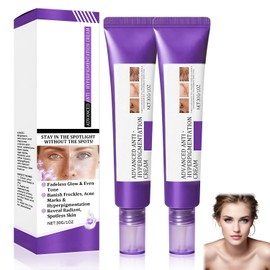 SINYI 2PCS Crema Advanced Anti-Hiperpigmentación,CremA Facial Iluminadora， Crema Eliminadora de Imperfecciones，Adecuado para todo tipo de piel, unifica el tono de la piel