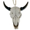 Cow Skull Ornament - Bull Head Ox Head Longhorn Christmas