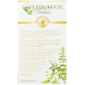CELEBRATION HERBALS Rooibos Red Tea Organic 24 Bag, 0.02 Pound