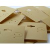 LaTisoro Matte Kraft Earring cards for businesses, tradeshows, fairs, and