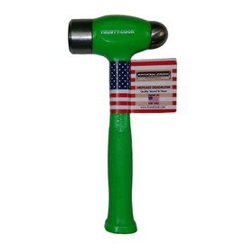 Trusty-Cook Ball Peen Dead Blow Hammer (43oz, Green)