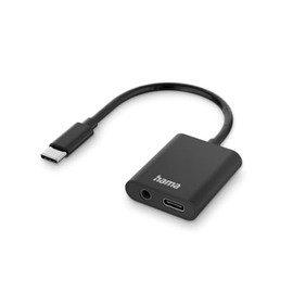 Hama 2-in-1 USB-C - USB-C and 3.5mm Audio Adapter - No