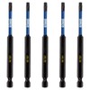 5 x Rennie Tools 100mm Long T27 TX27 Impact Screwdriver