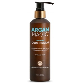Argan Magic Defining Curl Cream 8.5 oz Moisturizing Curl Definition for Frizz...