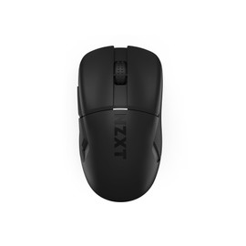 NZXT Lift Elite Wireless Gaming Mouse - Ultra-Lightweight 57 g - 4K/8K Polling Rates, Optical Switches, 26K DPI Optical Sensor - Long Battery Life - Rubber Side Grips - 5 Programmable Buttons - Black