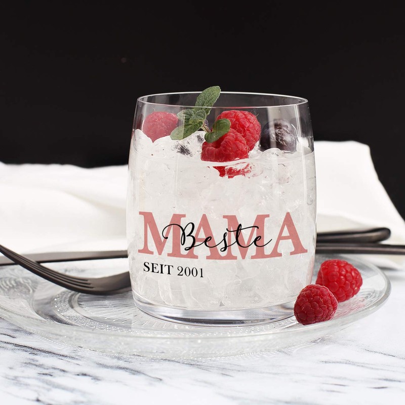 Herz & Heim® Children's Names Drinking Glass - Gift for