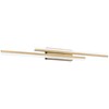 PRESDE 48" LED Vanity Light Bar, Modern Brushed Gold Bathroom