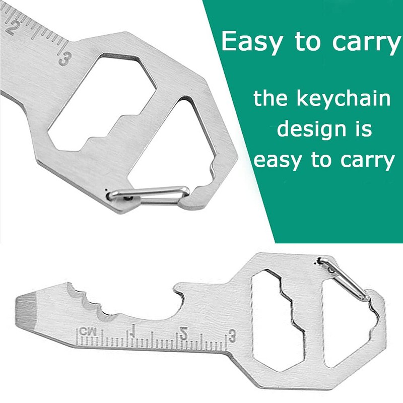 Kovcfon 2 PCS 24 in 1 Multi Tool Key Multifunction