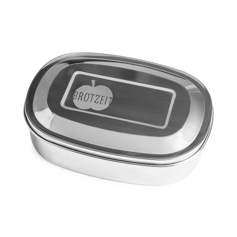 Brotzeit Duo Lunch Box with Stainless Steel Dividers 100% BPA
