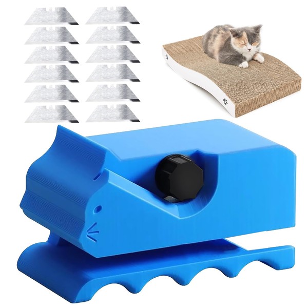 Pynzeka 3D Printed Cardboard Cutter Scratching Cardboard Cutter DIY for