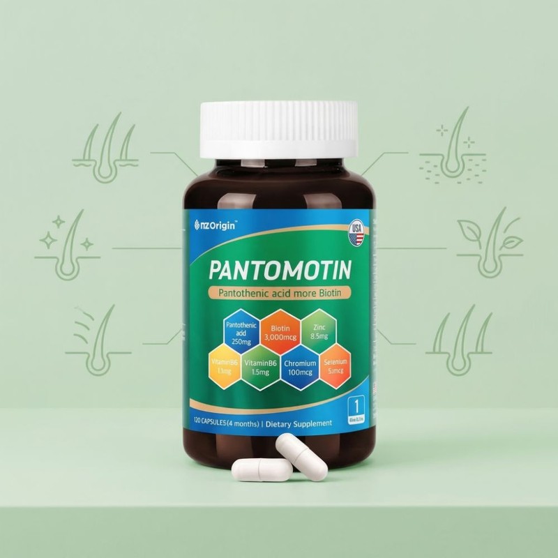 Nature Dew Health Mall Partner Biotin Pantothenic Acid High Content
