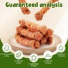 Pawant Dog Treats Chicken Wrapped Peanut Butter Bone Rawhide Free