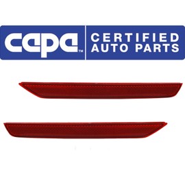 Auto Parts Avenue APA Replacement Rear Bumper Reflector for 2011 2012 2013 2014 2015 2016 2017 Odyssey Driver and Right PAIR Set 33505TK8A01 33555TK8A01 HO1185100 HO1184100 CAPA