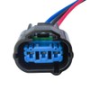 2PCS 3Pin Tail Light Connector Plug Pigtail Harness for 300EX