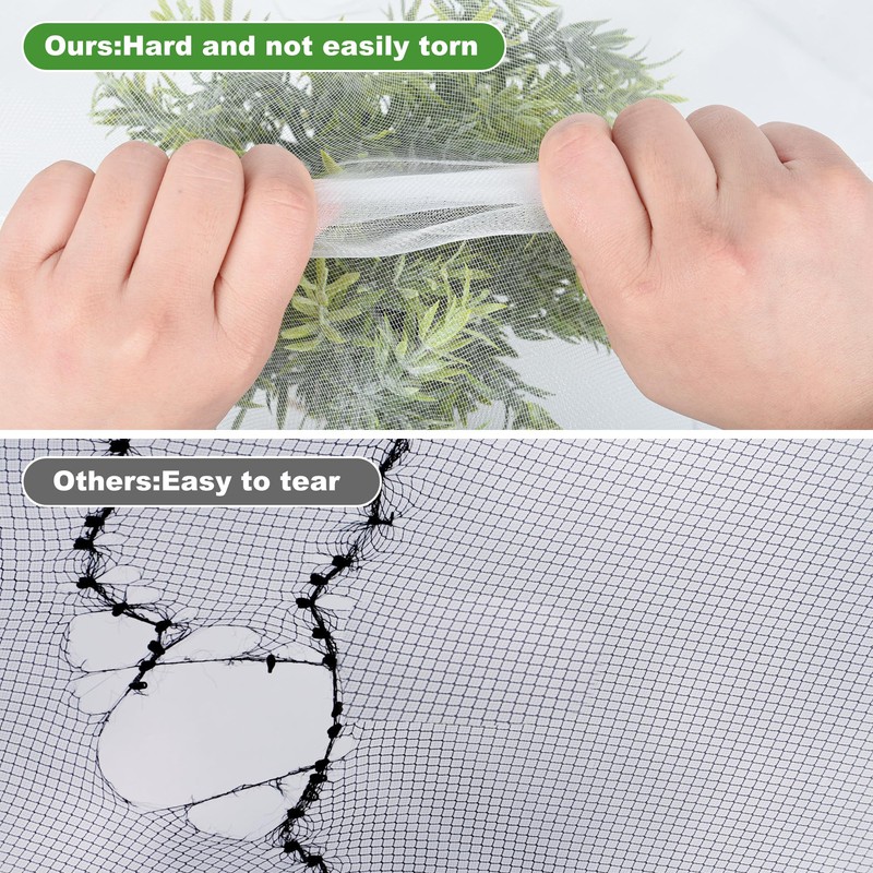 JEYODA Garden Netting Plant Covers Net Ultra Fine Mesh Pest