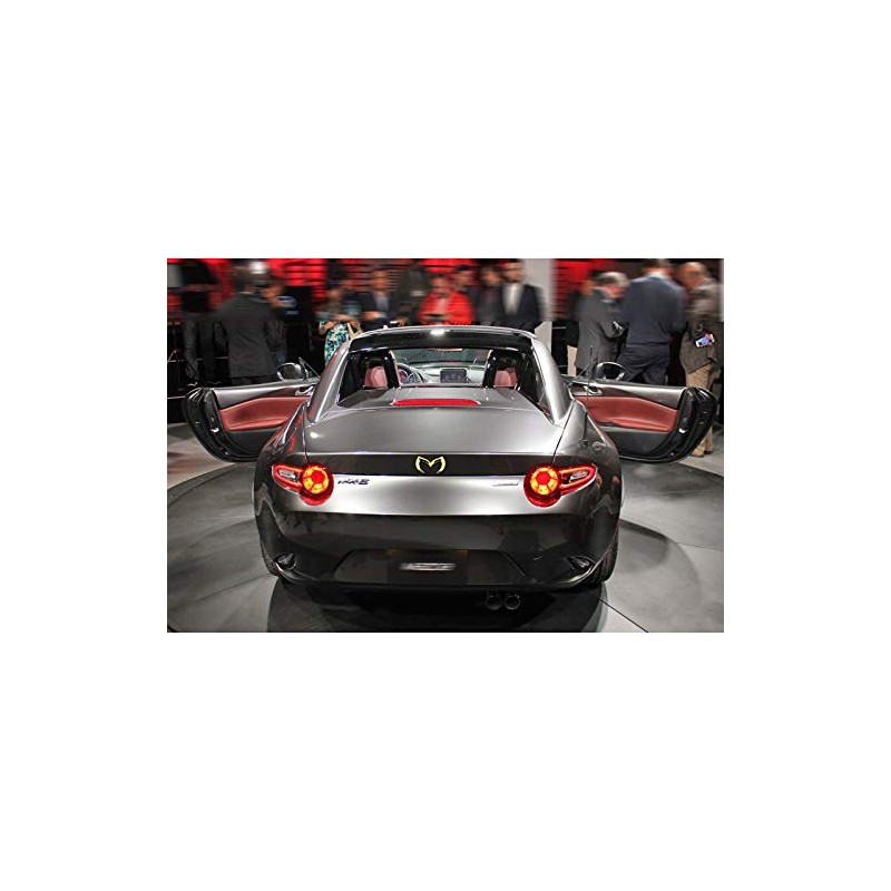 Xotic Tech Rear Trunk Evil M Emblem Logo Decor Badge