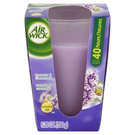 Air Wick Candles Frosted, Rich Lavender and Warm Velvet, 5.29-Ounce (Pack of 2)