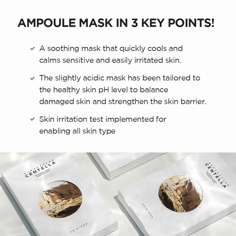 SKIN1004 [SKIN1004]Madagascar Centella Watergel Sheet Ampoule Mask (1ea)