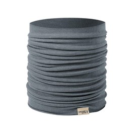 BLUECHOLON Soft Organic Cotton Multifunctional Unisex Neck Support Scarf, gray